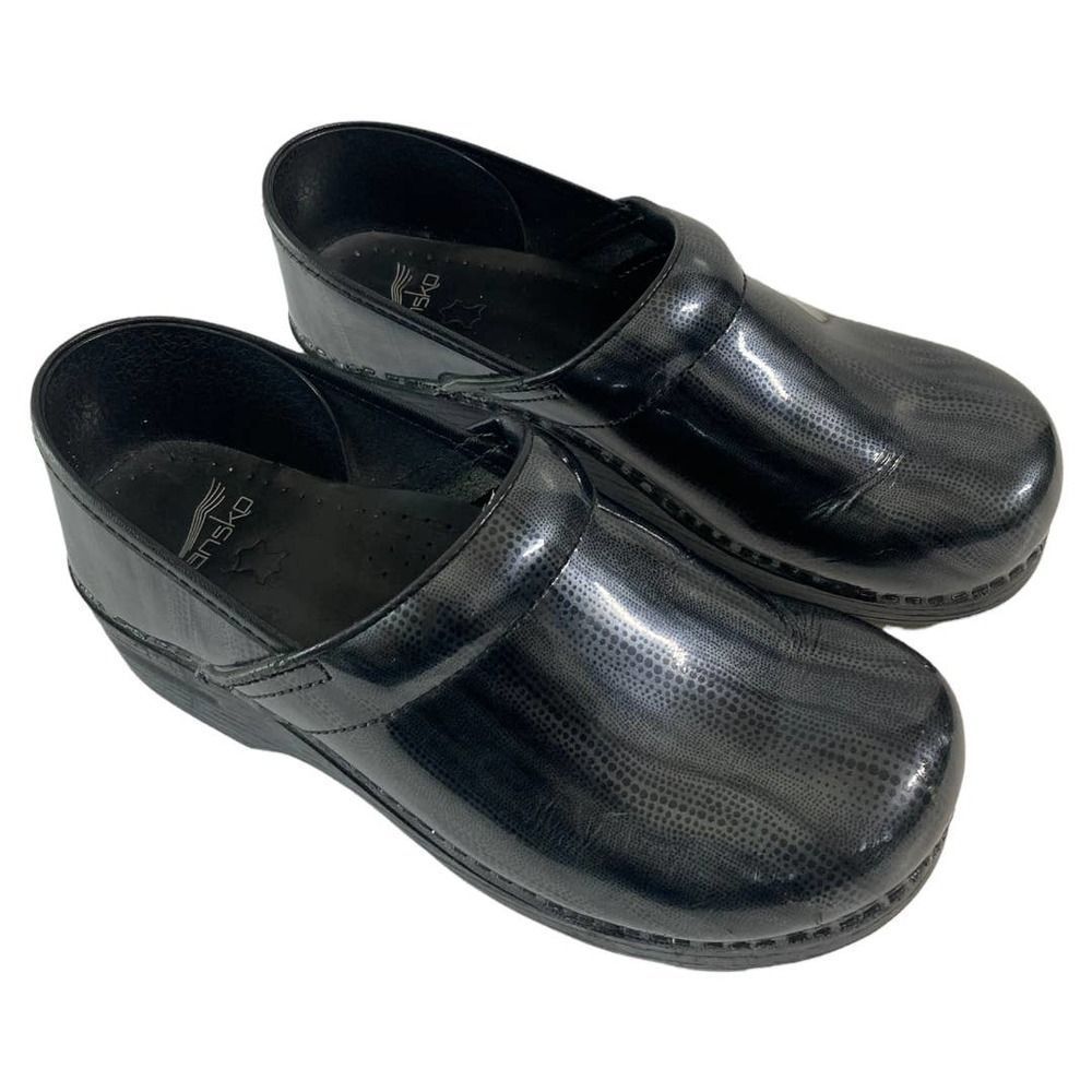 Dansko Black Comfort Shoes - Picture 2 of 5
